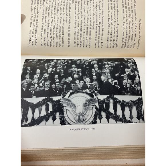 1952 Memoirs of Herbert Hoover 1920 - 1933 The Cabinet & The Presidency - Picture 5 of 7